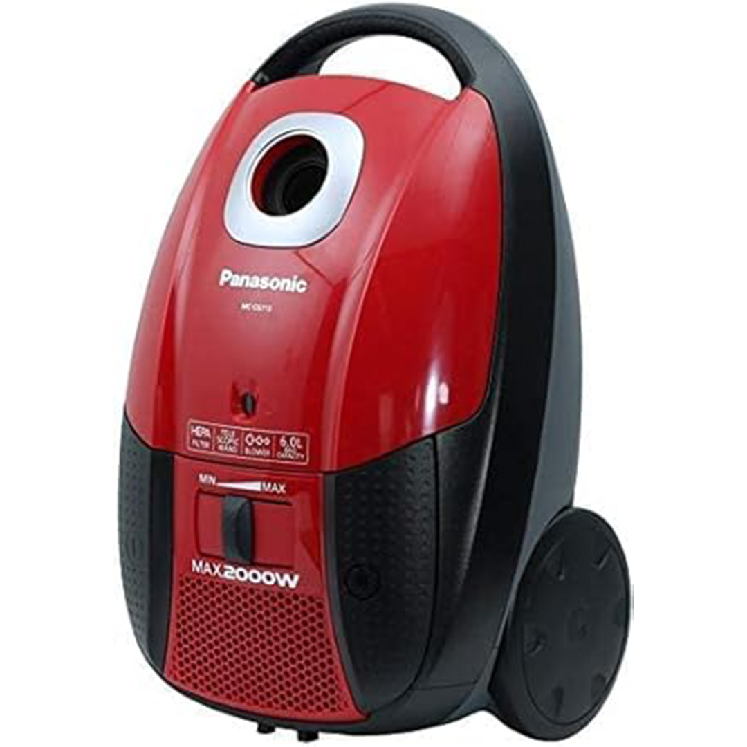باناسونيك مكنسة كهربائية كانيستر حمراء ‎–‎ Panasonic Canister Vacuum Cleaner Red MC-CG713