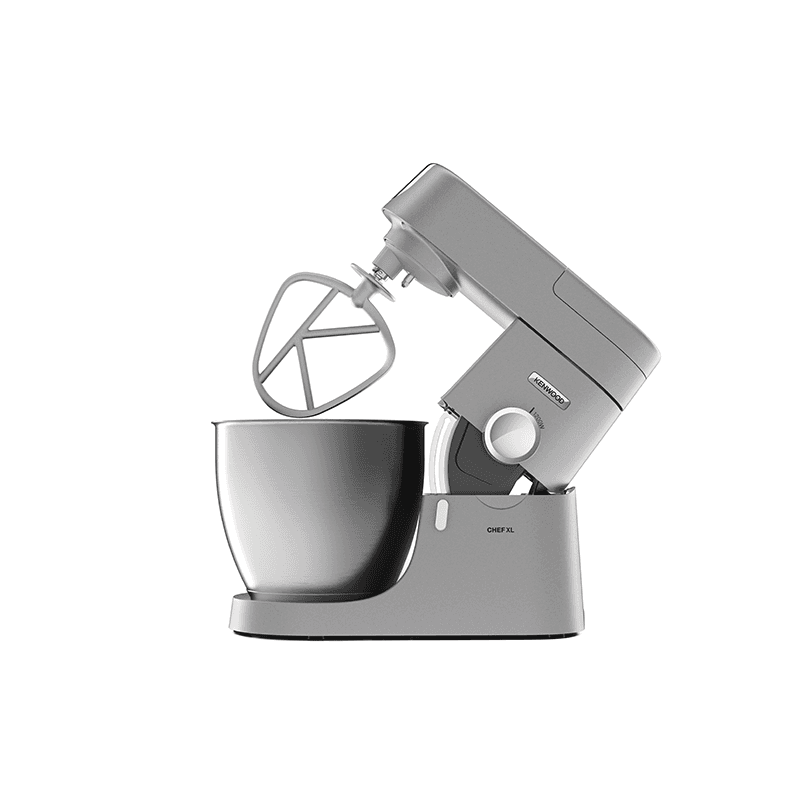 خلاط قائم طراز bxx13995778 شيفxl kvl4100s من كينوود - فضي، حديد