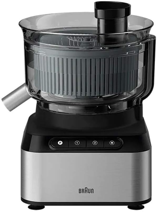 محضر طعام براون بيور إيزي FP3233SI 800 وات ‎–‎ Braun PureEase FP3233SI Food Processor