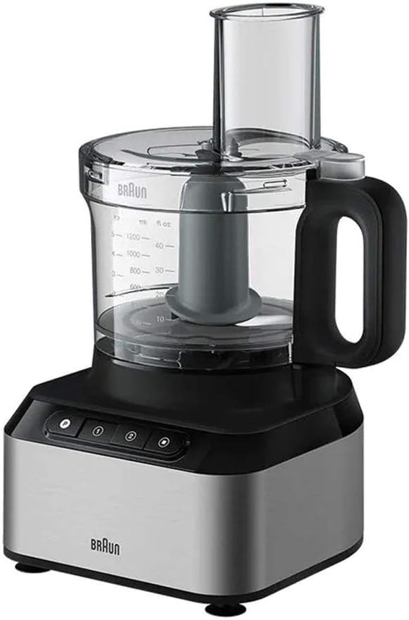 محضر طعام براون بيور إيزي FP3233SI 800 وات ‎–‎ Braun PureEase FP3233SI Food Processor