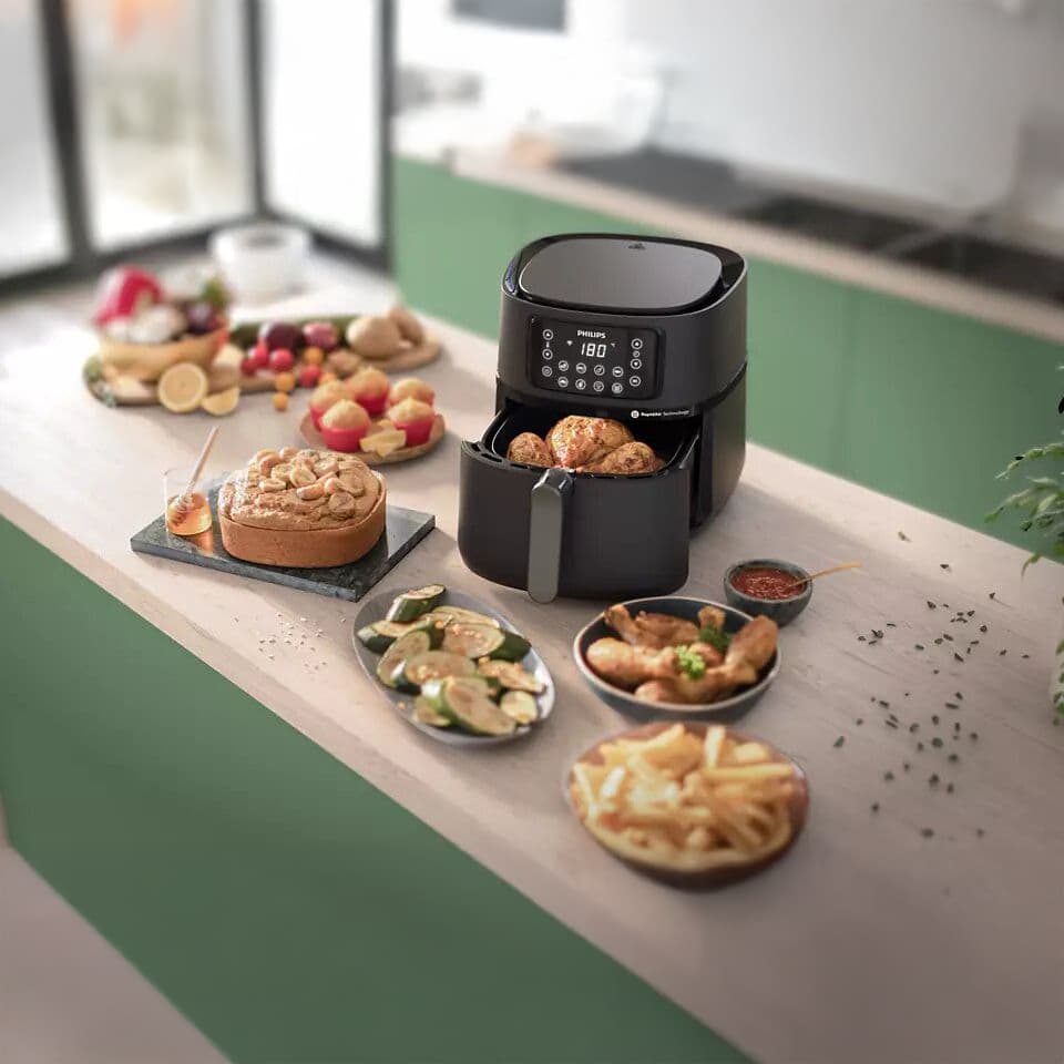 فيليبس قلاية هوائية رقمية 2000 وات 1.4 كجم ‎–‎ Philips Digital Air Fryer 2000W 1.4kg HD9285/93
