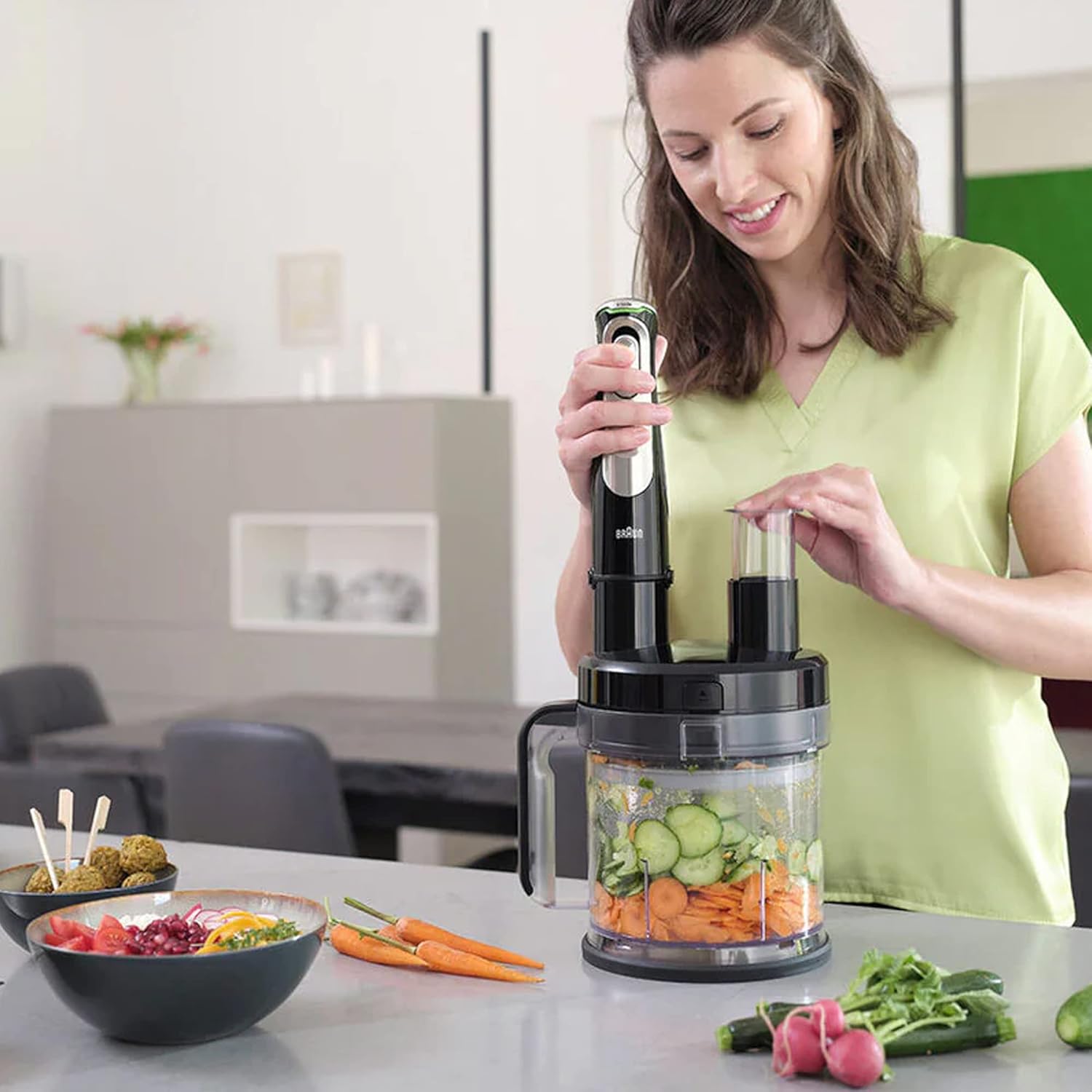 هاند بليندر براون مالتي كويك 9 1200 وات ‎–‎ Braun MultiQuick 9 Hand Blender MQ9185XLI