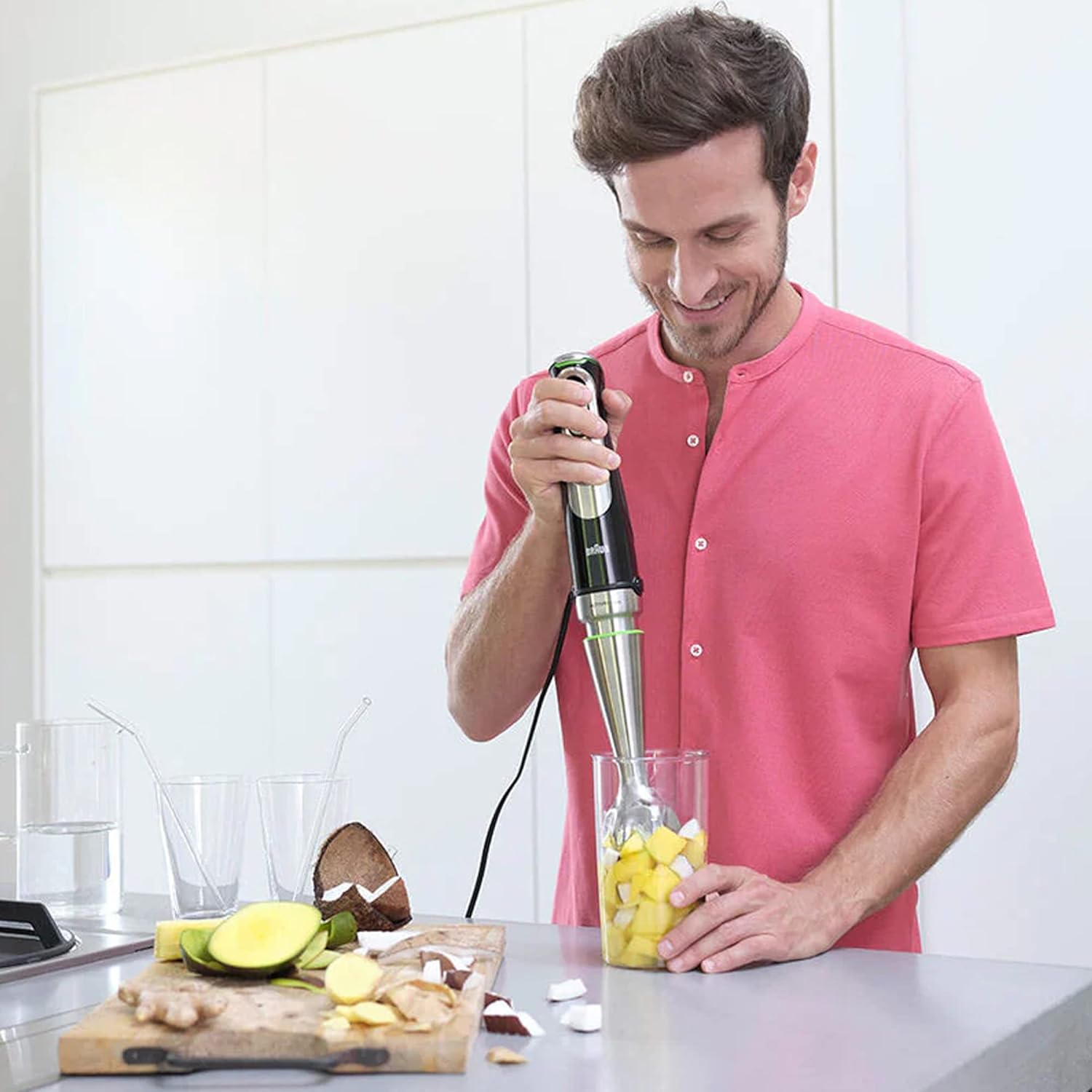 هاند بليندر براون مالتي كويك 9 1200 وات ‎–‎ Braun MultiQuick 9 Hand Blender MQ9185XLI