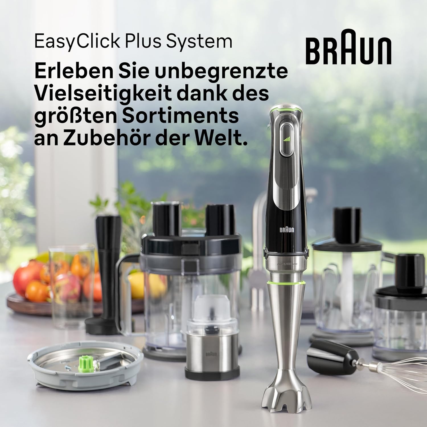 هاند بليندر براون مالتي كويك 9 1200 وات ‎–‎ Braun MultiQuick 9 Hand Blender 1200W MQ9187XLI