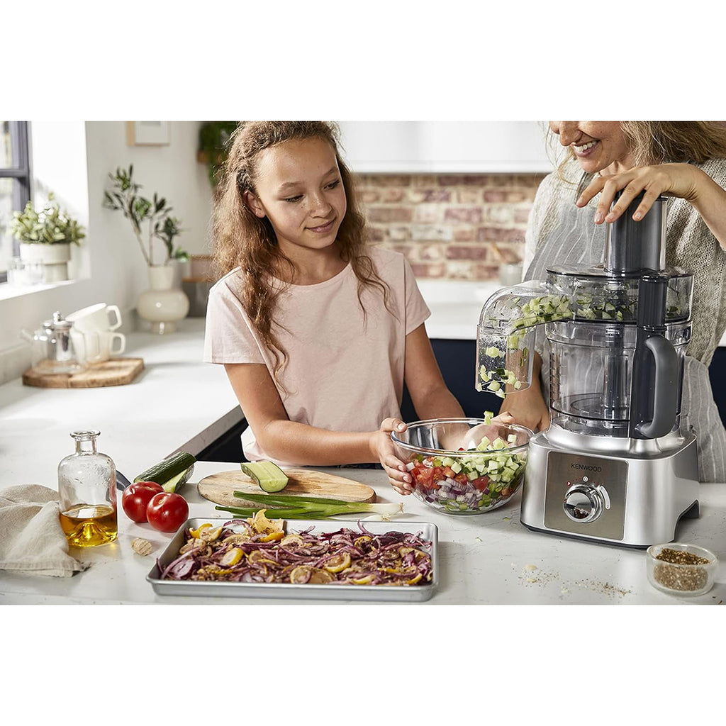 محضر طعام كينوود مالتي برو 1000 وات ‎–‎ Kenwood MultiPro Food Processor 1000W FDP65-880SI