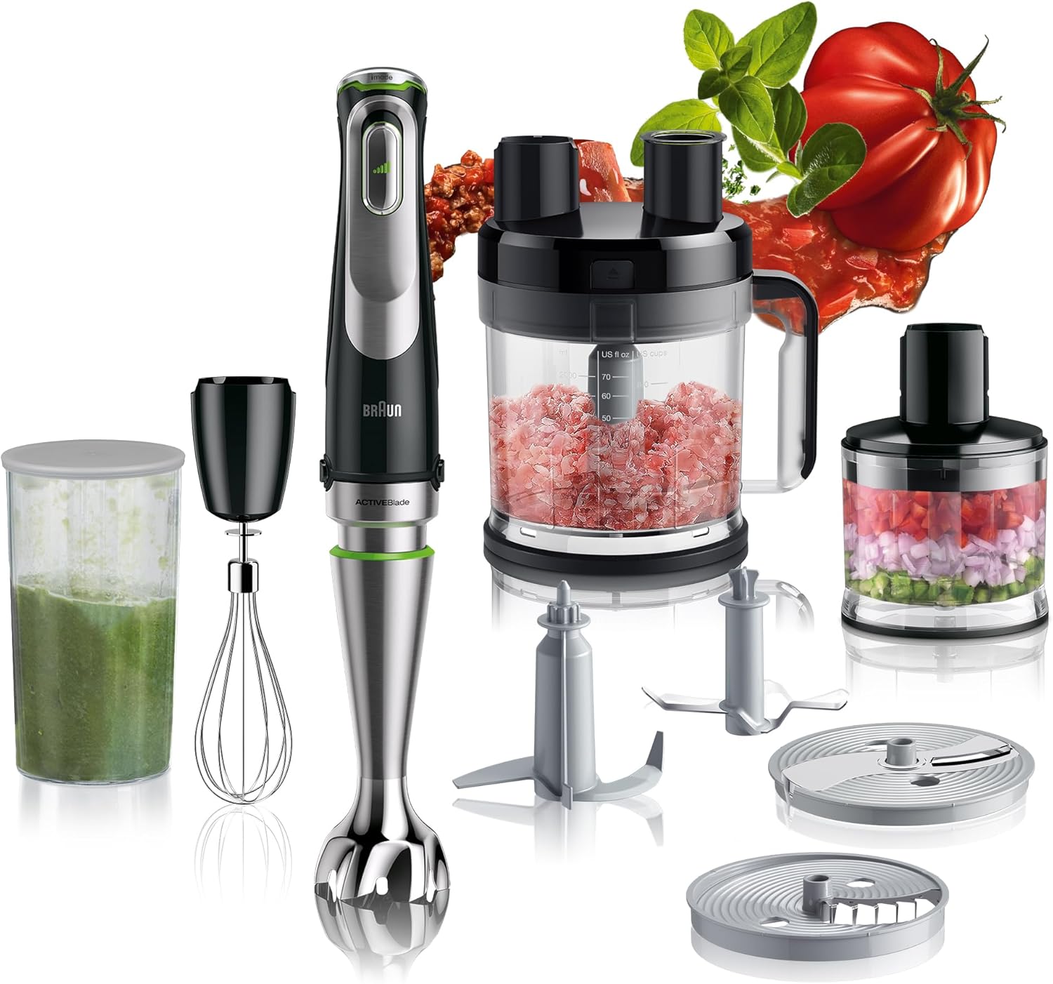 هاند بليندر براون مالتي كويك 9 1200 وات ‎–‎ Braun MultiQuick 9 Hand Blender MQ9185XLI