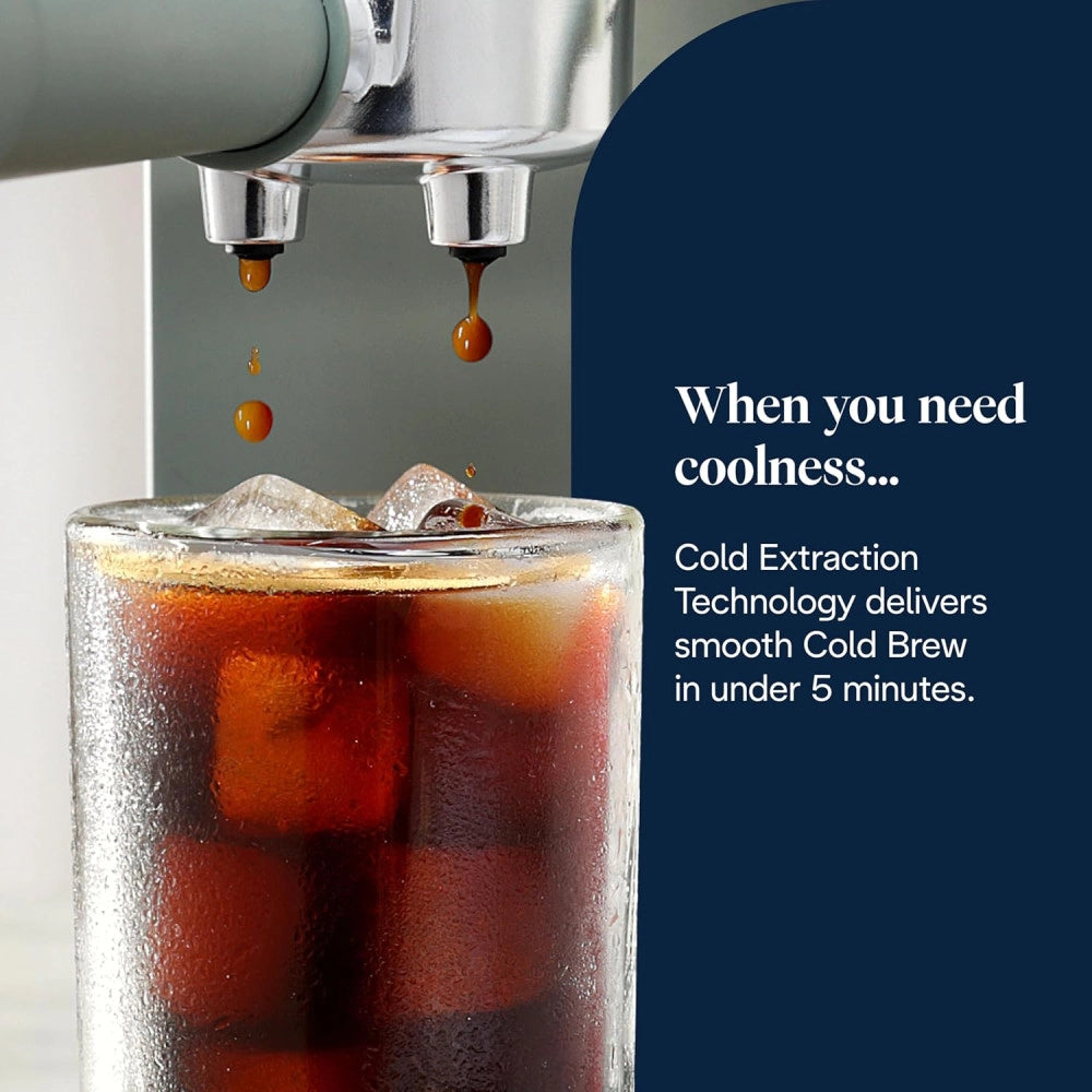 ماكينة قهوة ديلونجي ديديكا ديو شبه أوتوماتيك – تحضير إسبريسو وكولد برو – EC890.PK