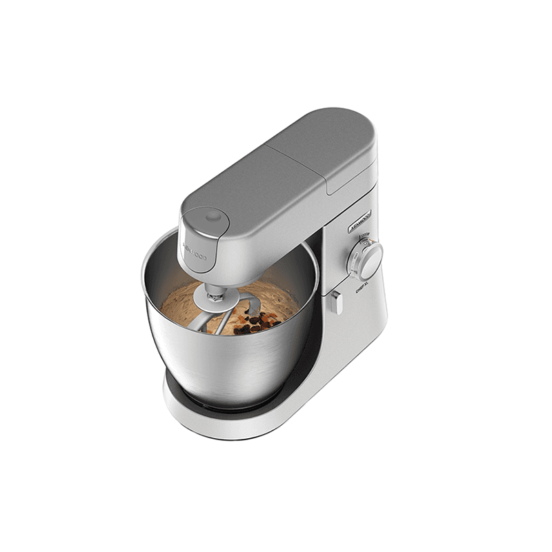 خلاط قائم طراز bxx13995778 شيفxl kvl4100s من كينوود - فضي، حديد